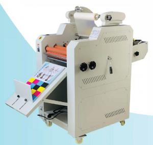 Buy cheap 340mm A4 Paper Flute Laminator Machine 5m/Min Infrared Heating product