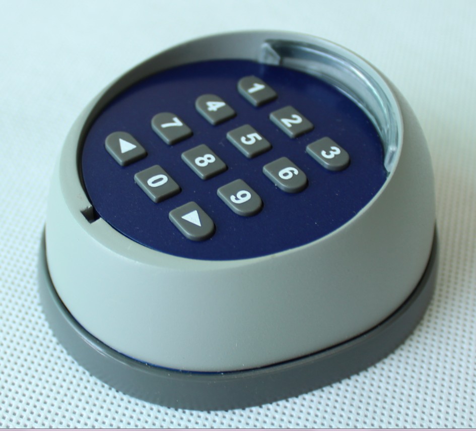 433.93MHZ Sectional Universal Garage Door Opener Remote Control Humanized Design