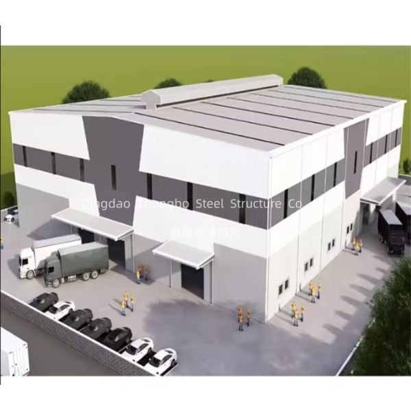 Fire Resistant Steel Factory Buildings Industrial Grade Metal Structures