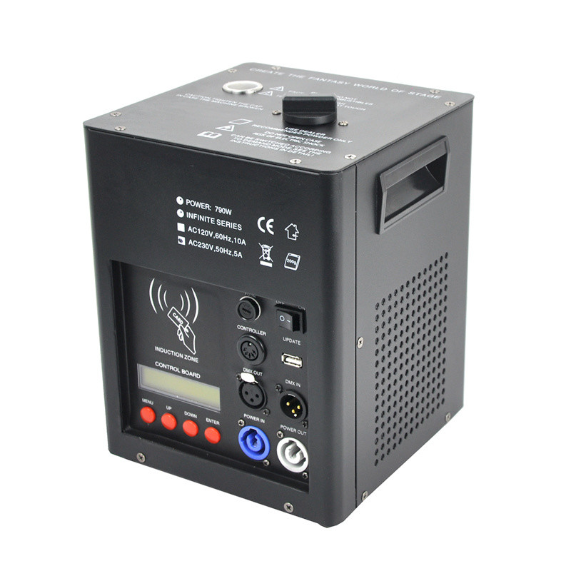 CE RoHs Listed Colorful Wireless DMX Wedding Effect Reusable Cold PYRO machine