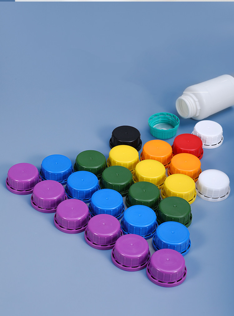 Frost Wide Mouth Plastic Bottles 8 oz Food Grade HDPE Round Reagent Chemical