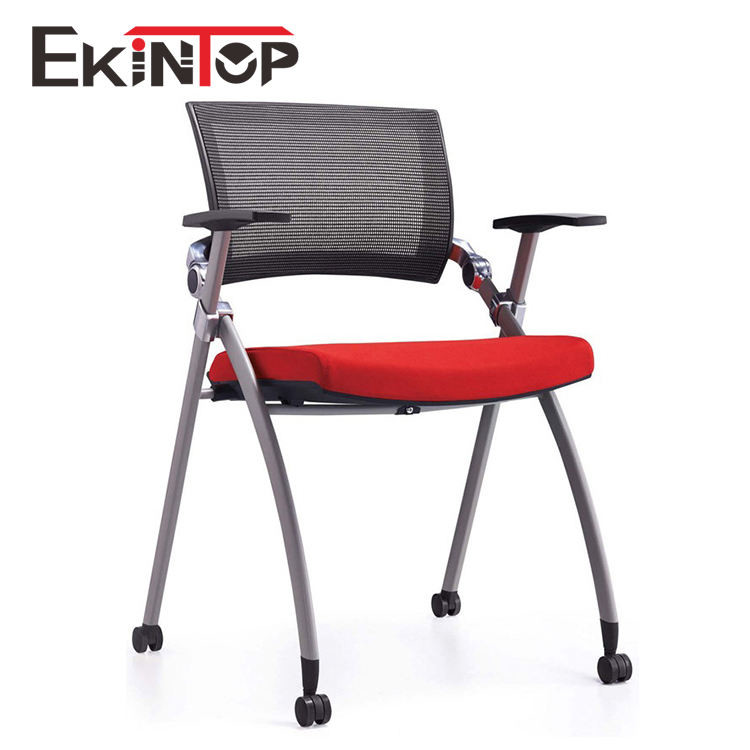Stackable Ergonomic Training Chair With Writing Tablet For Officeworks Room