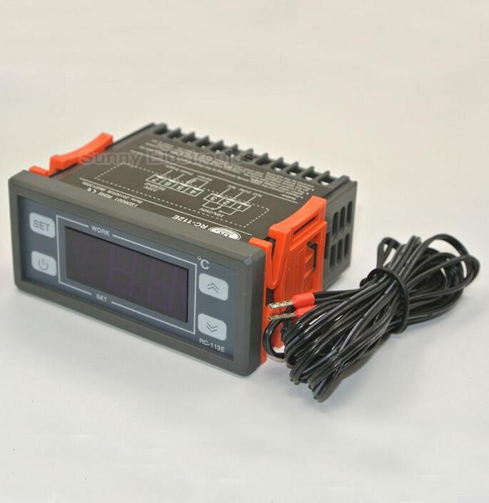RC-112E 230V30A Cool Heat ON/OFF Relay Switch Universal Digital Temperature Controller Regulator Thermostat