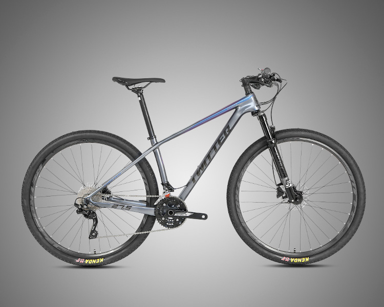 30 Speed Big Tires 27.5 Inch Off Road Mountain Bike Carbon Fiber Frame No Fold
