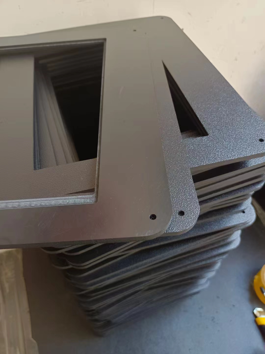 ABS PP Acrylic Cnc Machining Components With Environmental Material One Stop Service