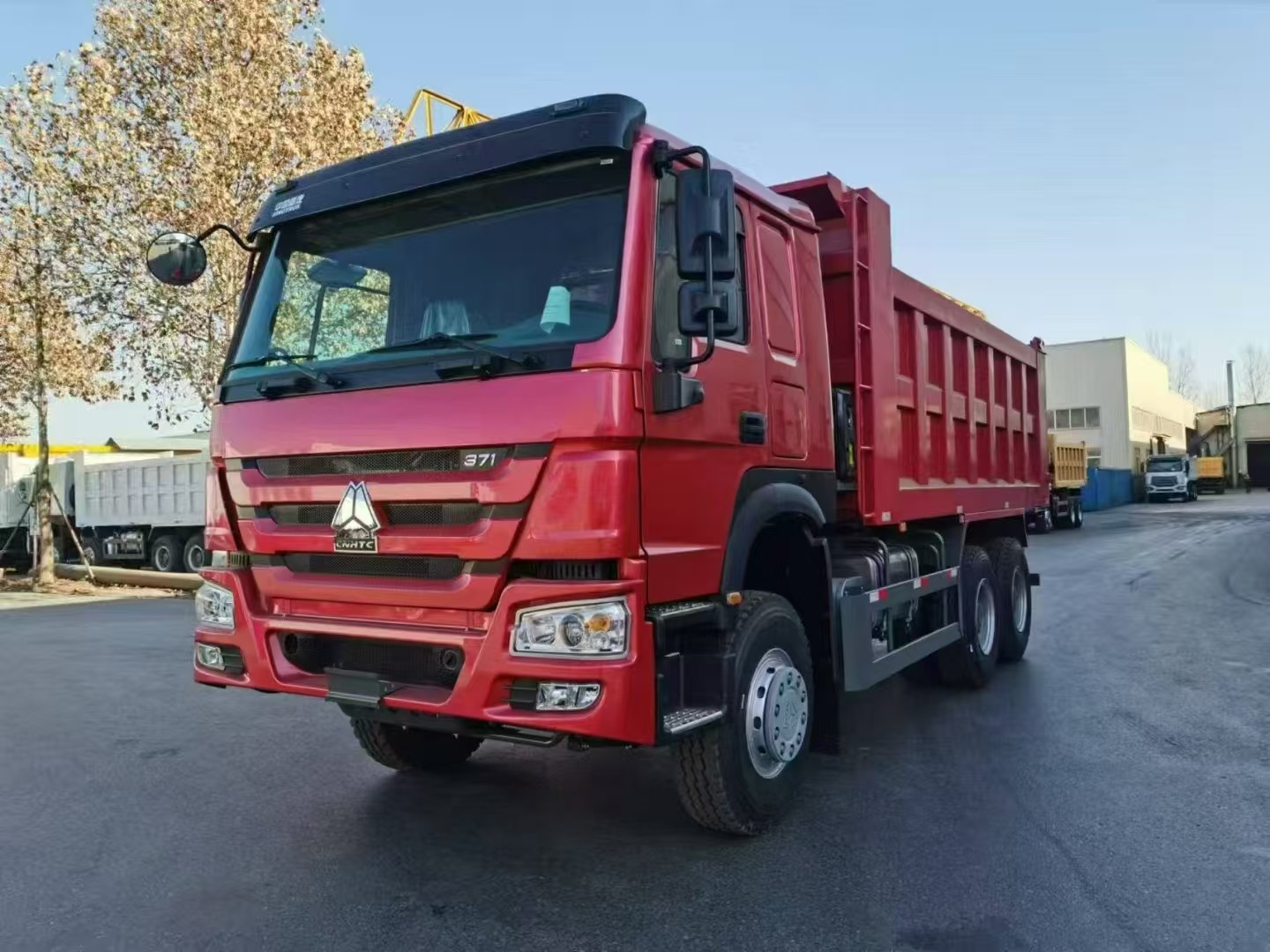 2020 Model SINOTURK HOWO Used Dump Truck 8*2 With MAN Engine 370hp Good Condition