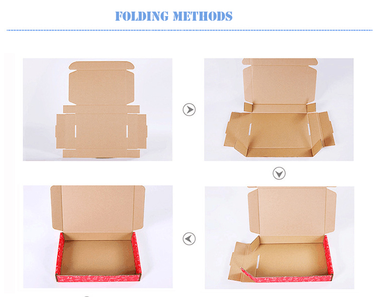Custom Logo Corrugated Carton Folding Mailer Boxes Mailer Fruit Packaging For Shipping