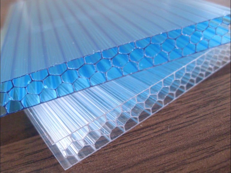 Sun Sheets PC Embossed Sheets 16mm Polycarbonate Honeycomb Layers