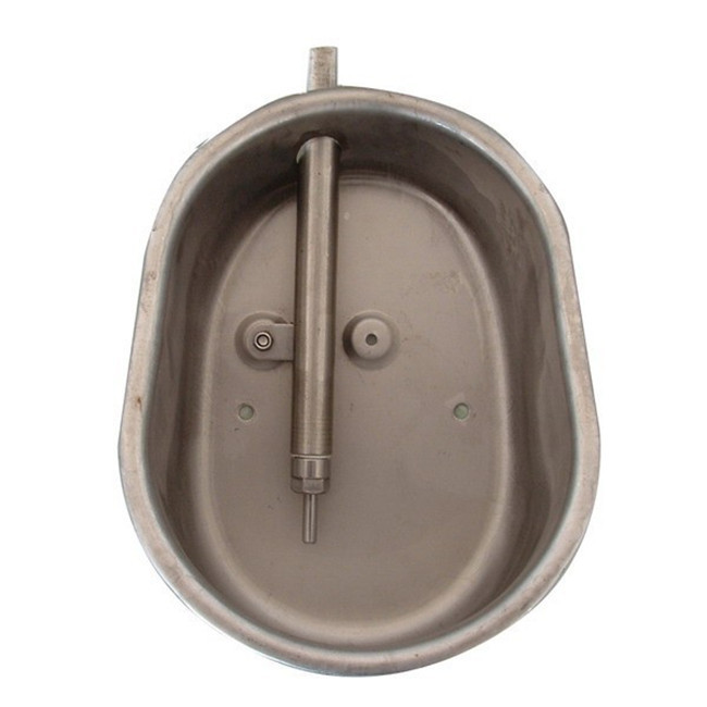 Oval Shape Stainless Steel Hog Waterer Hog Waterer Tank Pig Water Drinkers