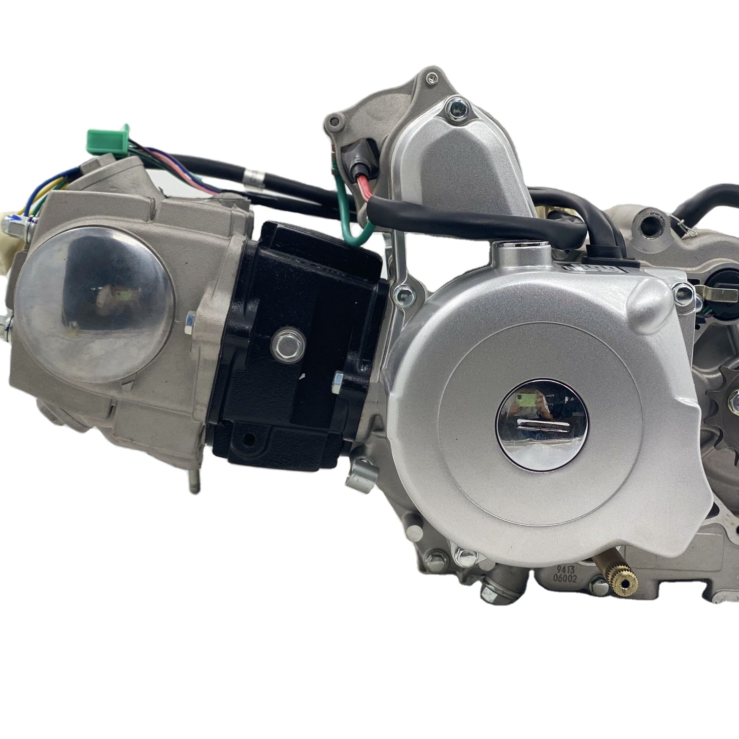 124.1ml Displacement Electric Engine Single Clutch Three Wheels Motorcycle Engine Assembly