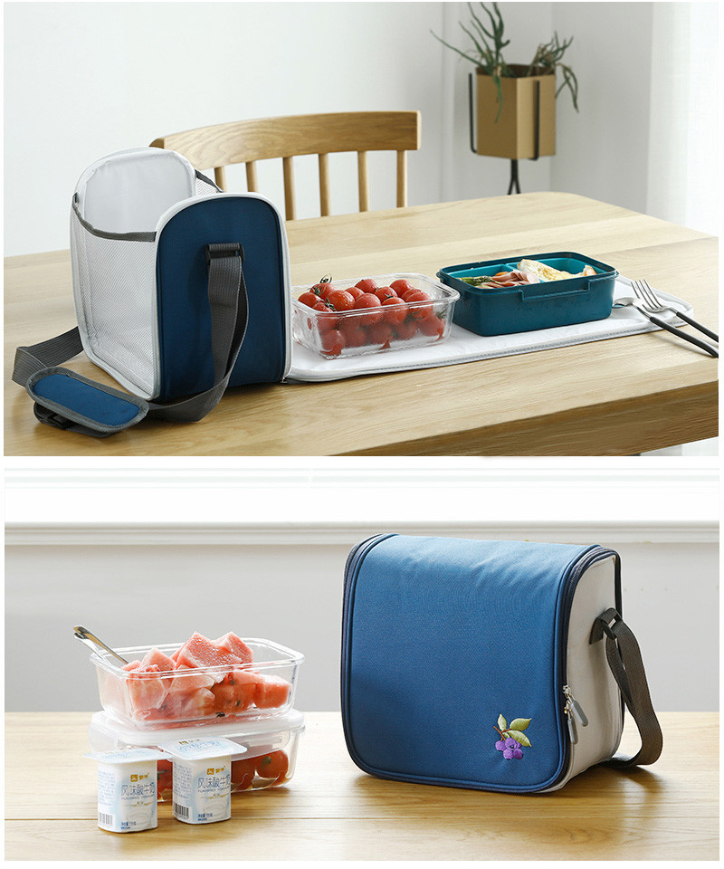 Recycled Nylon D17CM Insulated Lunch Cooler Bags