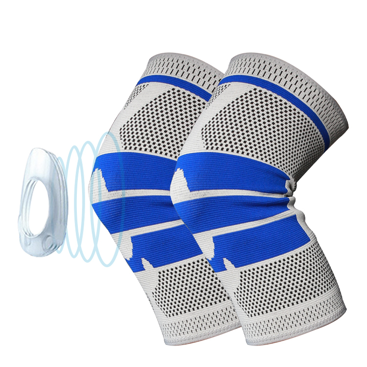 High Elasticity Football Compression Knee Sleeve Lifting Knee Support Pads Wearable OEM