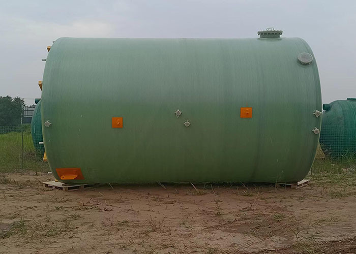 4000mm Cylindrical Vertical Storage Tank Durable Chemistry Storaging