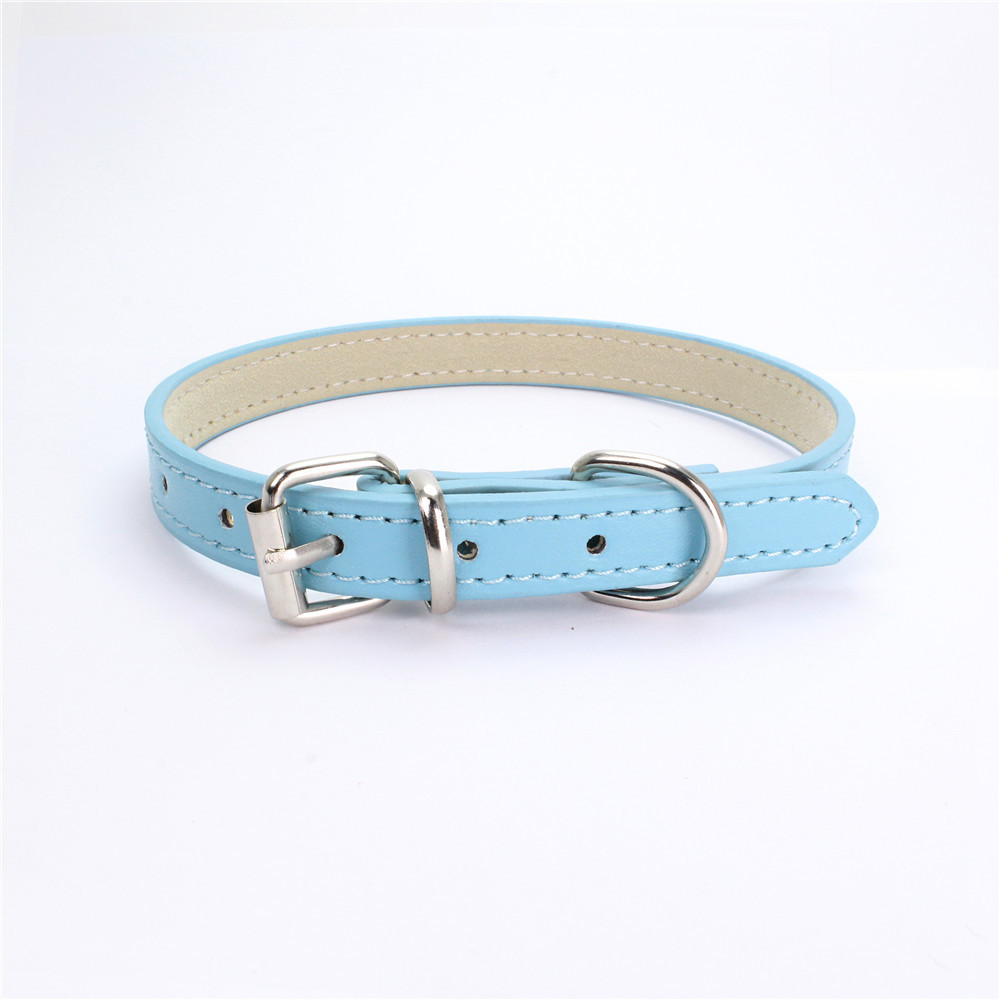 Multi Color Dog Collars And Leashes Different Size With Durable No Pull Buckle
