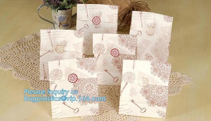 shopper carrier, pac Design Eco-friendly Plastic Bakery Bags Clear Wedding Cake Pastry Cupcake Slice Bread Packaging Bag