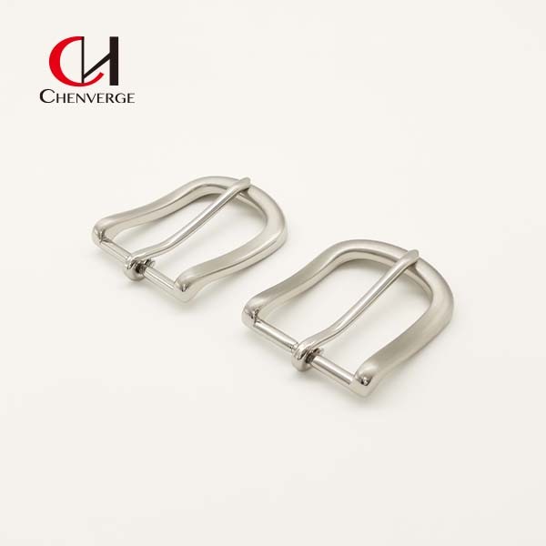Brush Aluminum Pin Belt Buckles Corrosion Resistant Laser Logo
