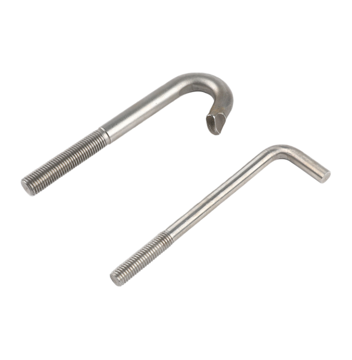Zinc Plated L Type Wood Screw Hook Eye Seven Shaped L Shaped Right Angle Self Tapping Wood Screws
