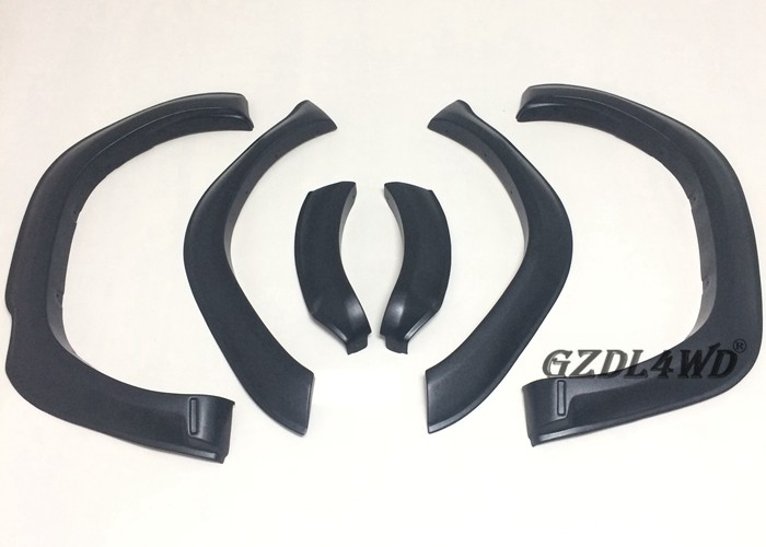  Jeep Wrangler Jk 4x4 Wheel Arch Flares / Auto Wheel Eyebrow Black Color