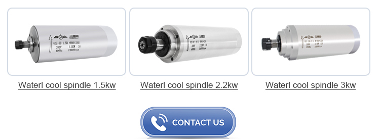 GDZ120*103-4.5kw CNC Spindle 4.5kw Air Cooled Spindle ER32 300HZ with Low Maintenance