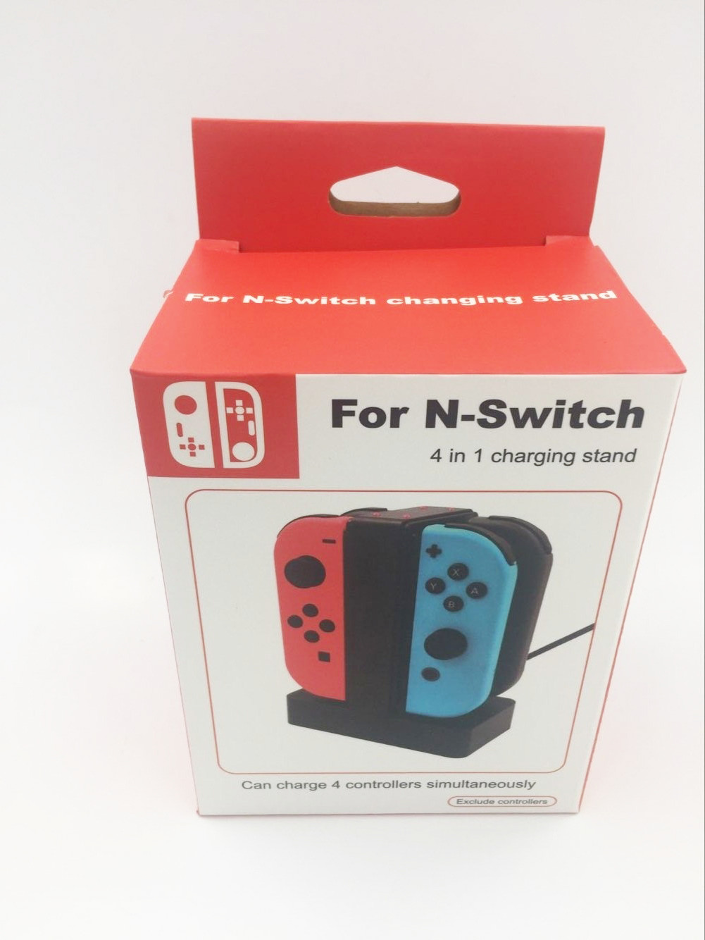 Factory Cheap 4 in 1 charger dock charging stand Station for Nintendo Switch Joy-con Gamepad Controller