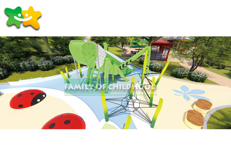 A03 Multifunctional Outdoor Amusement Park Equipment Develop Sports Skills