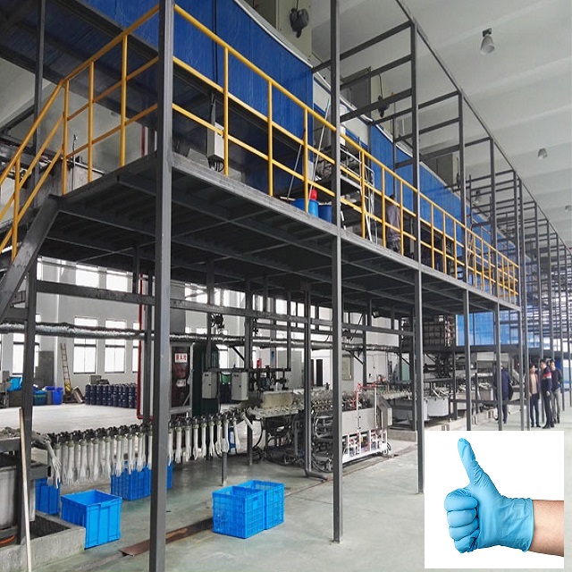 220V 380V Latex Gloves Production Line 5.7x1.8x1.5m