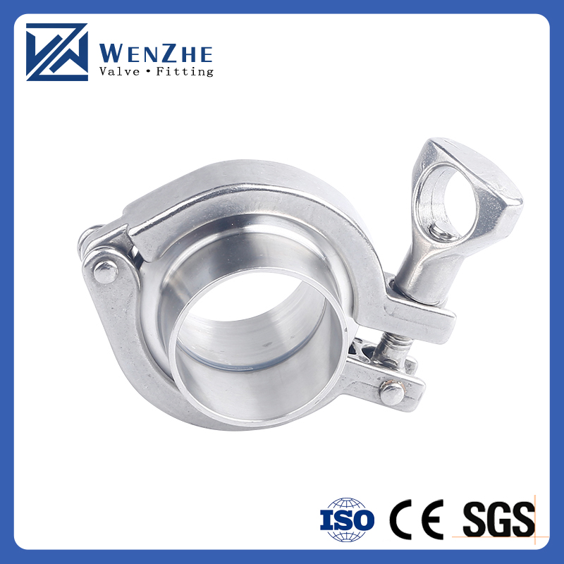 Round Head Code SS304 316L Sanitary Fittings for Sanitary Stainless Steel Pipe Fitting