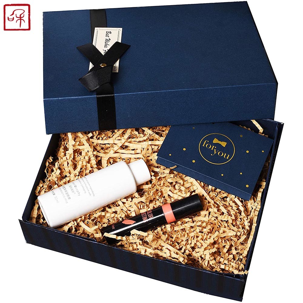 30g / Bag Ripple gold Shredded Paper Raffia Paper Gift Box Filler