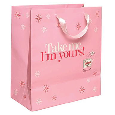 CMYK Custom Printed Eco Friendly Bags With Embedded Cotton Handle