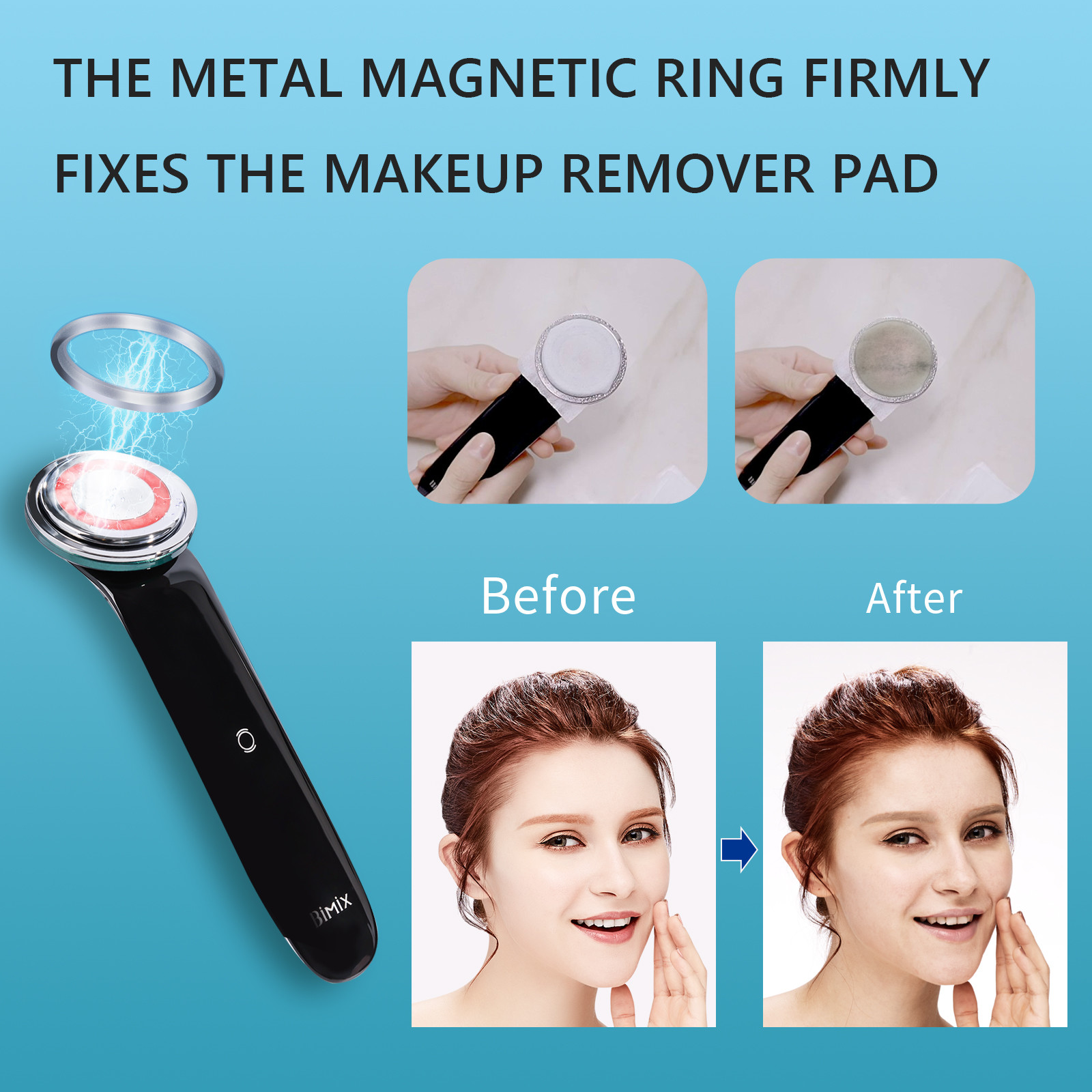 FCC Certified 3Watt Absorb Essence Ultrasonic Facial Device