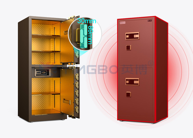Solid Steel Double Door Home Safe Box For Security H1500mm YB/RS-150D