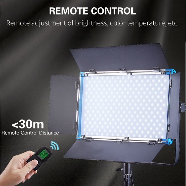 A-2200IV LED Studio Lights Photography CRI95+ Bi Color 100W Vlog Studio Lighting Panel