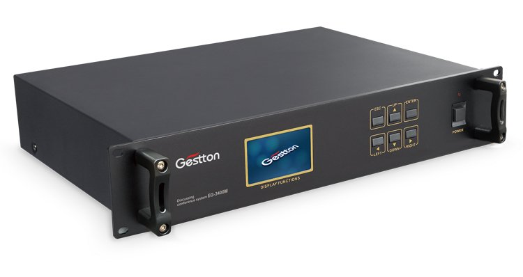 1500px Speaking Distance Digital Conference System Main Unit Control