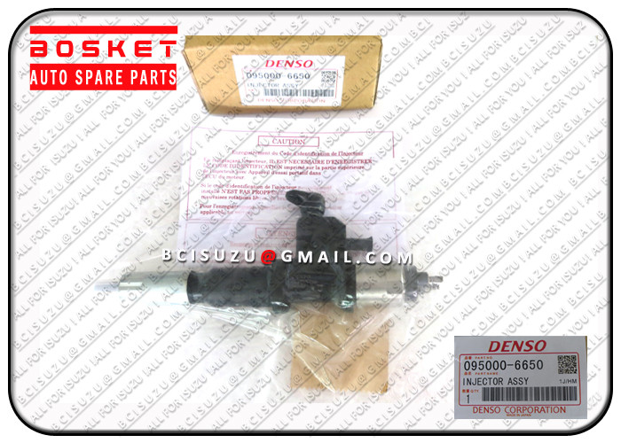 Denso 095000-6650 Isuzu Injector Nozzle 8980305504 8-98030550-4 For 6WF1 Engine