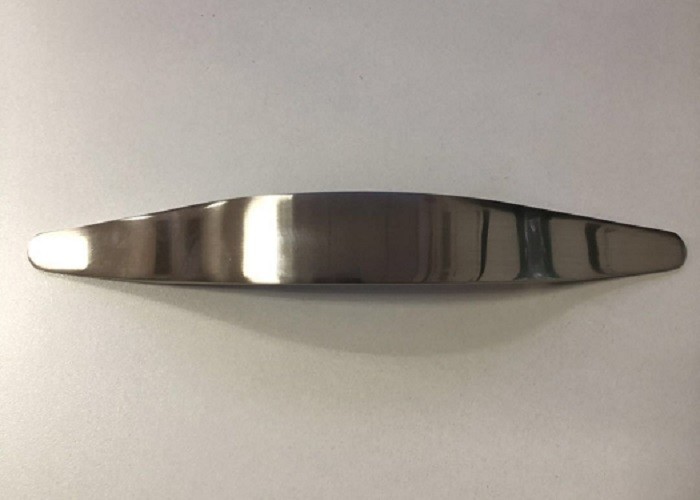 Brushed Nickel Aluminum Alloy Handles Anti - Rust For Kitchen / Furniture