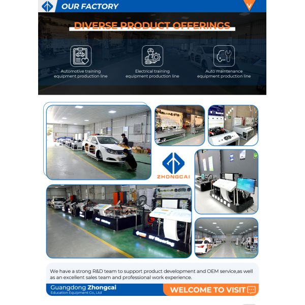 High Quality Metal Steel Lithium Iron Phosphate BMS Battery Management Training Platform for Automotive Education