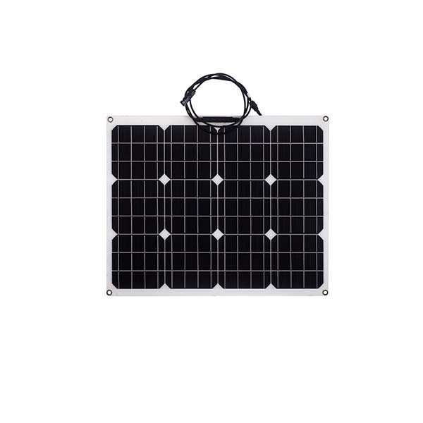 50W Semi-Flexible Solar Panel For Car Boats With Top Efficiency And ETFE Surface