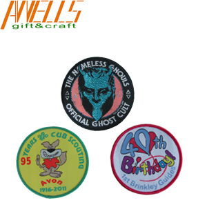 Skin Friendly Custom Woven Patches Flexible Waterproof And Easy To Clean