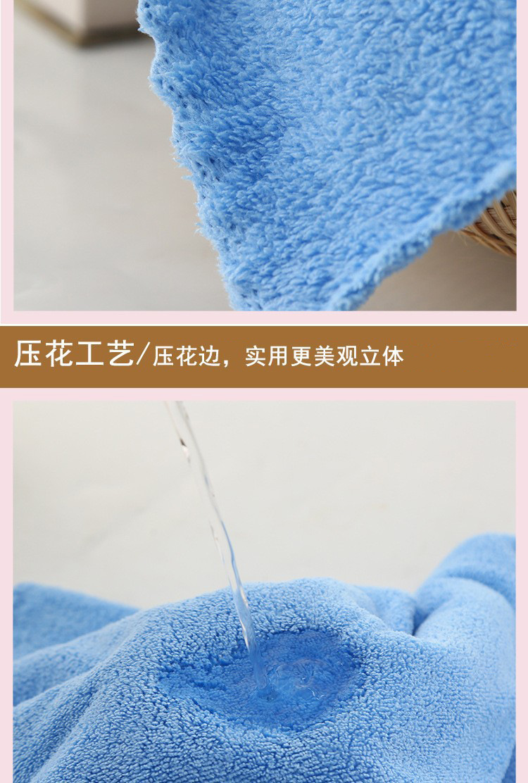 Top-Rated Customized Color Thickened Coral Fleece Towel Bath Set Perfect for All Ages