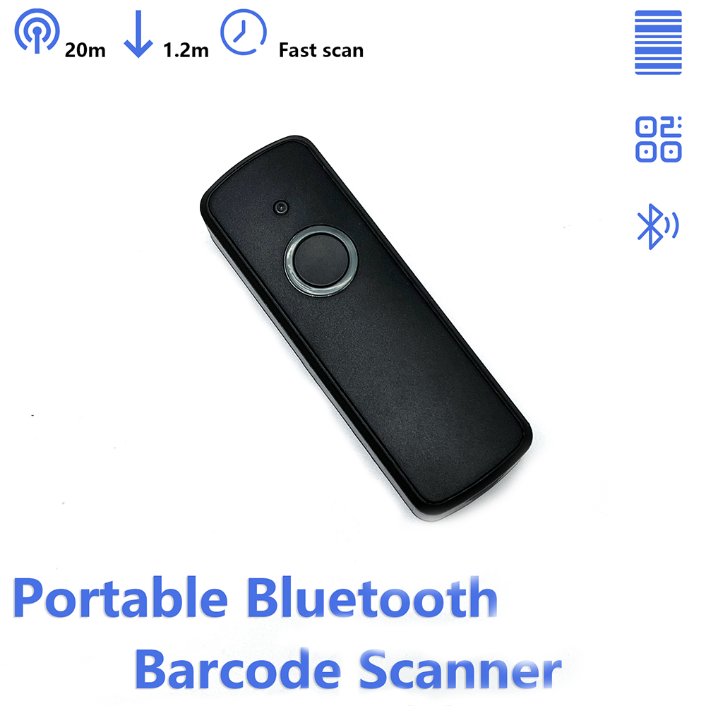 Barway Mini Barcode Scanner For 1D 2D QR Barcode Usb CE A4 CCD Stock