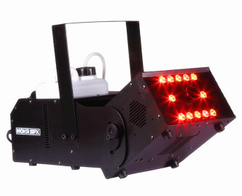 Multi Angel 1500w 12X3w Led Concert Smoke Machine 6-8m Spray Height