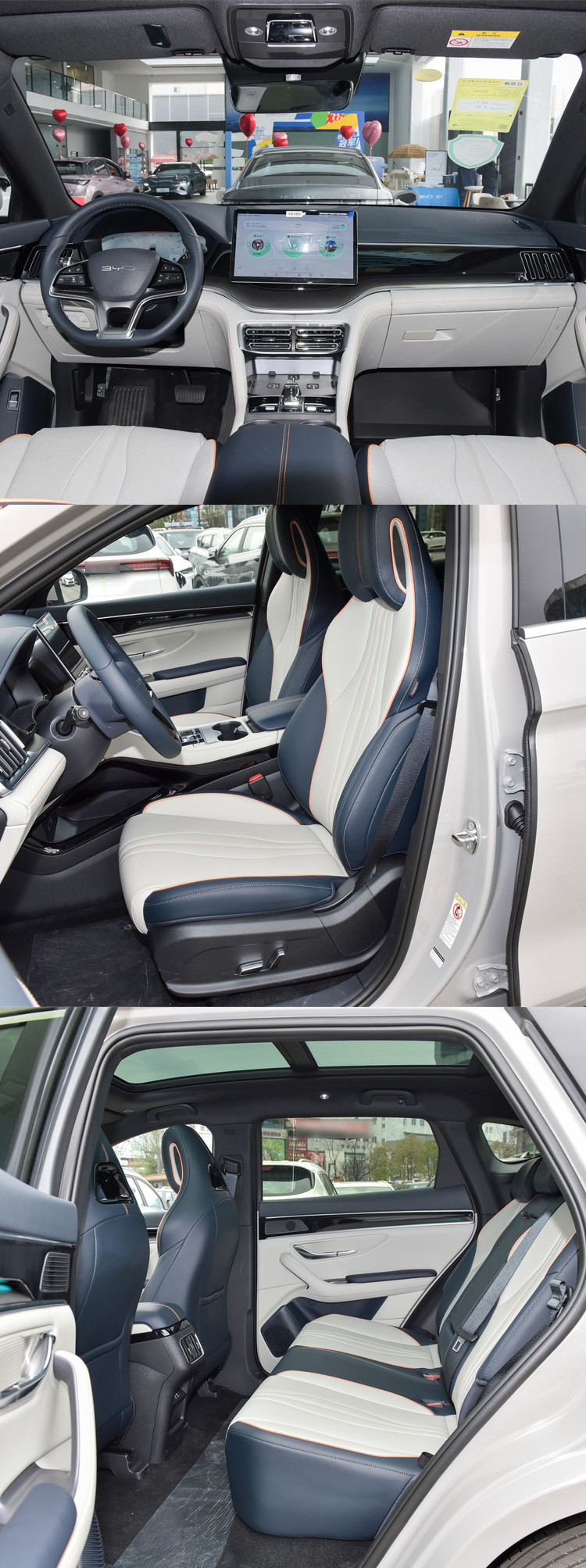 BYD Song Plus EV Flagship Electric Car New Energy Vehicles Pure SUV 520KM 605KM
