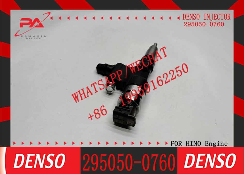 295050-0760 Denso Diesel Engine Fuel Injector 295050-0760 for Hino N04c 23670-E0380