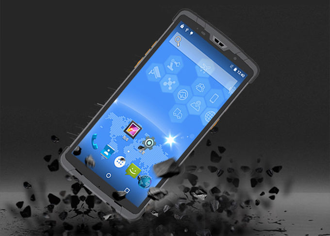 Built In Speaker Handheld Android Barcode Scanner , RFID Bar Code Scanner For Android 0