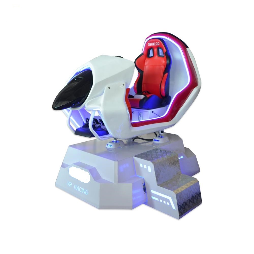 4 Games And 4 Movies Funny Racing Virtual Reality Simulator With Linked Competition Function