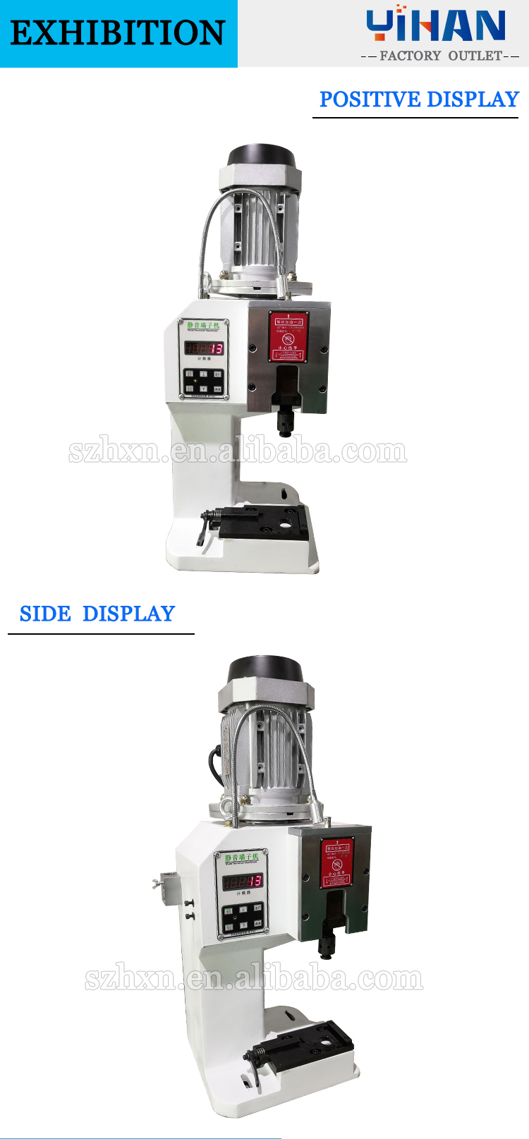 Customizable 40MM Pressure to Stroke YH-3T Terminal Crimping Machine for Various Needs