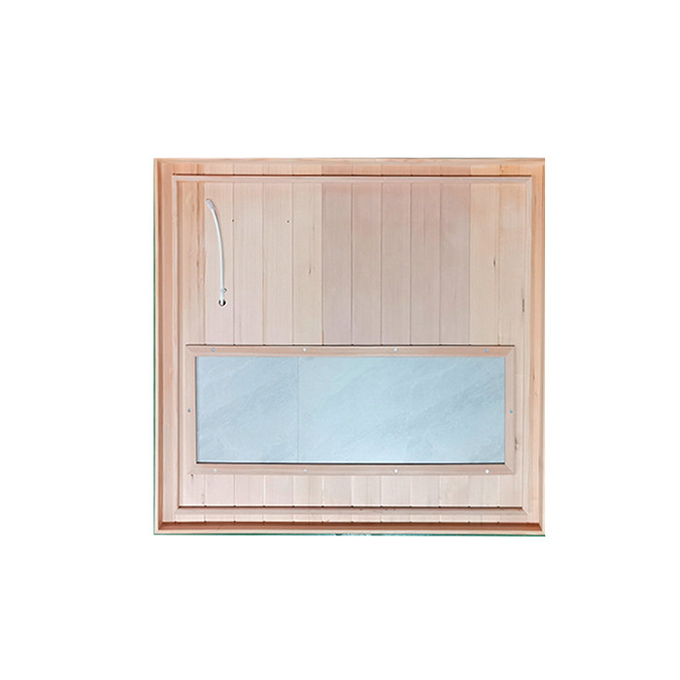 Modern Wooden Infrared Sauna Room 1 Person Infrared Steam Room