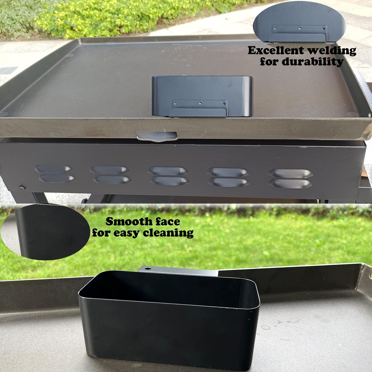 Drip Pans and Stainless Steel Mesh Screen Grease Catcher Pan for Blackstone Griddles