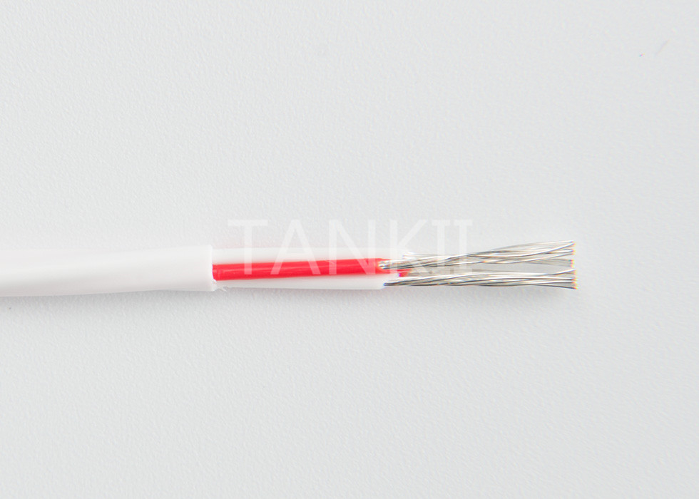 Rubber / PVC / Fiberglass Insulated RTD Cable / 20AWG PT100 Cable SGS Certification