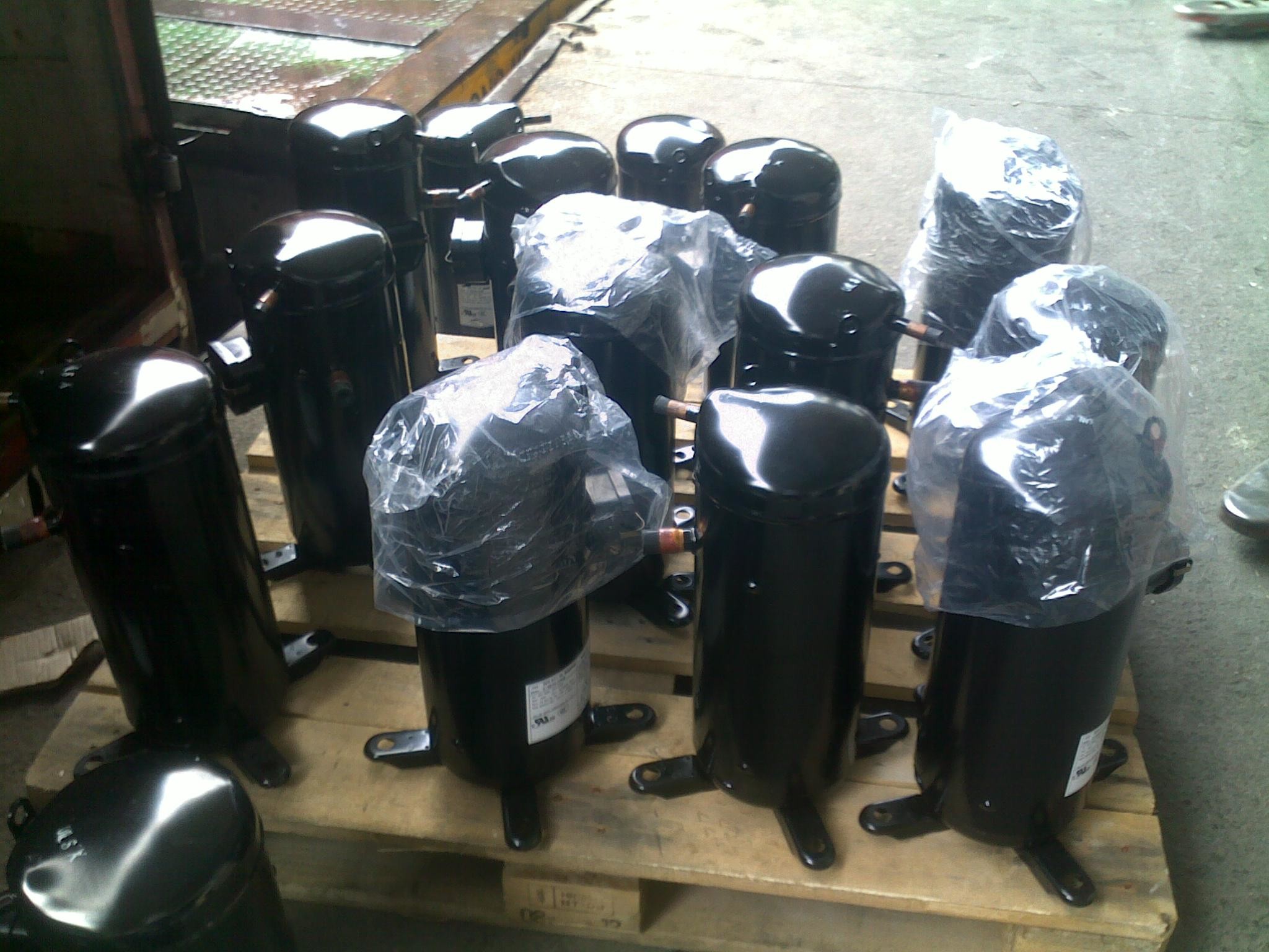 10hp Sanyo Compressor C-SC753H9H , Sanyo Refrigerator Compressor R22